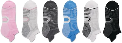 BCG Ventilator No Show Tab Socks 6-Pack