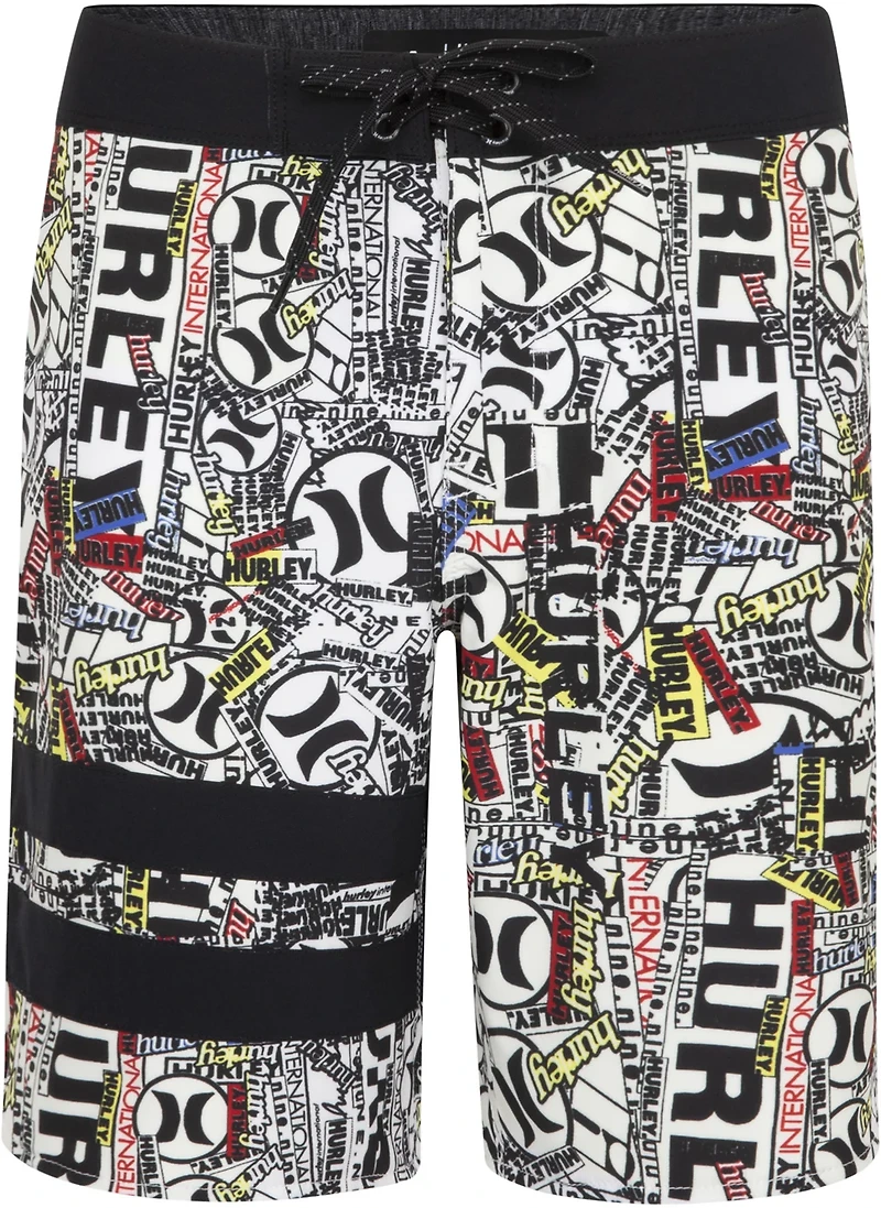 Hurley Boys' Phantom 25th Blockparty Boardshorts