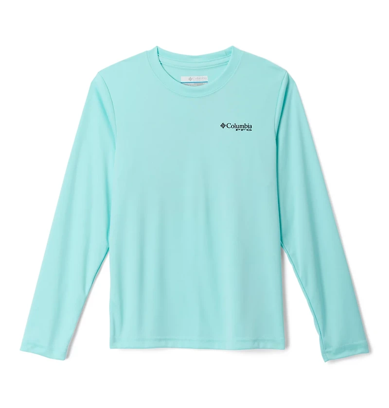 Columbia Sportswear Boys' Terminal Tackle Fish Shine Long Sleeve T-shirt