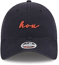 New Era Houston Astros Adults' 9TWENTY Team Script Cap