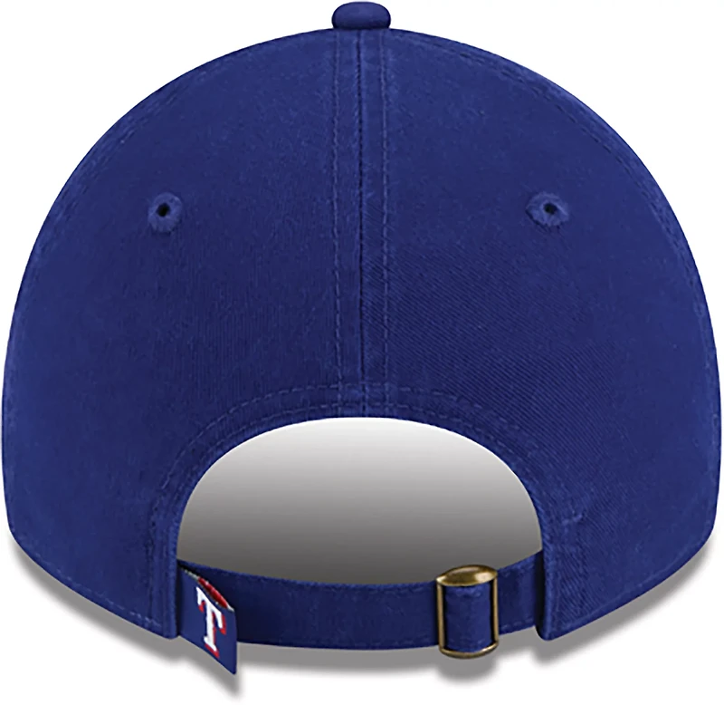 New Era Texas Rangers Adults' 9TWENTY Team Script Cap