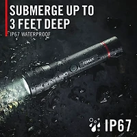 Coast G60R 1000 Lumen USB-C Rechargeable LED Flashlight, 2-Pack