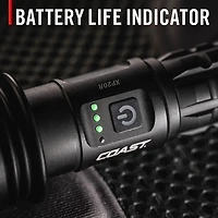 Coast XP20R 4000 Lumen USB-C Rechargeable LED Flashlight