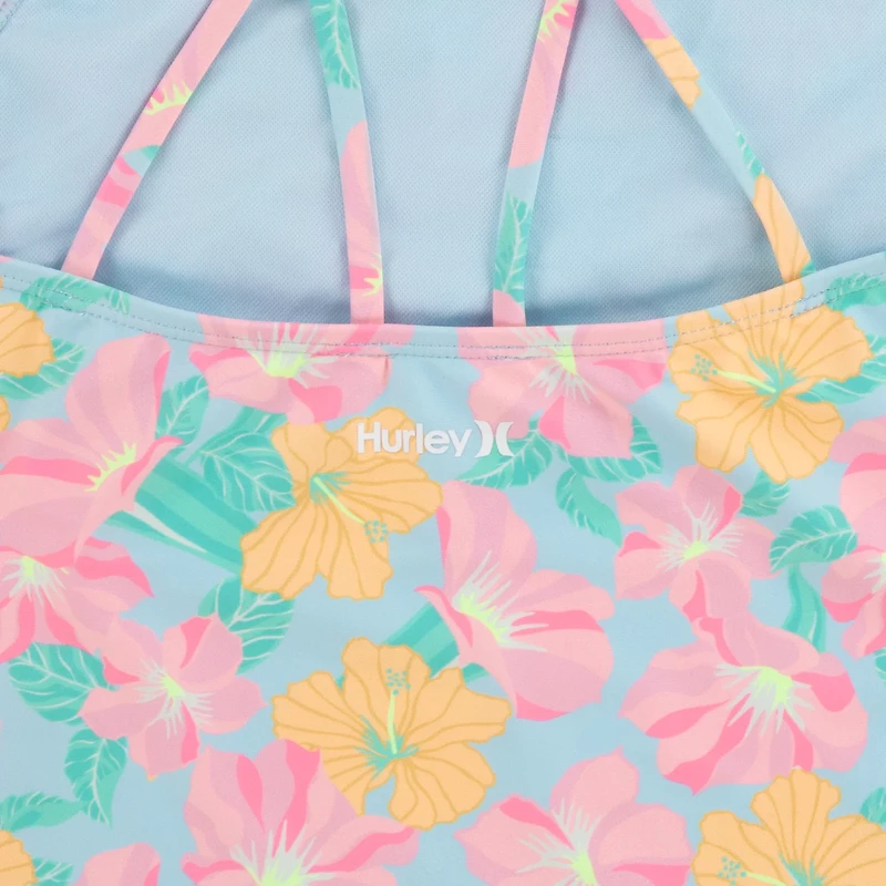 Hurley Girls' Strappy Tankini Set