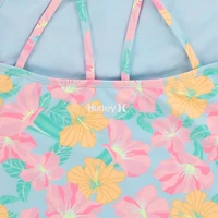 Hurley Girls' Strappy Tankini Set