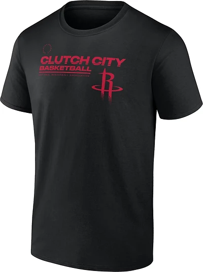 Fanatics Men's Houston Rockets Steadfast Effort Short Sleeve T-shirt