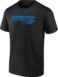 Fanatics Men's Oklahoma City Thunder Steadfast Effort Graphic T-shirt