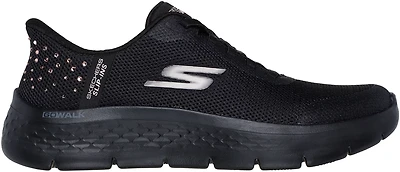 SKECHERS Women's Go Walk Flex Rhinestone Shoes