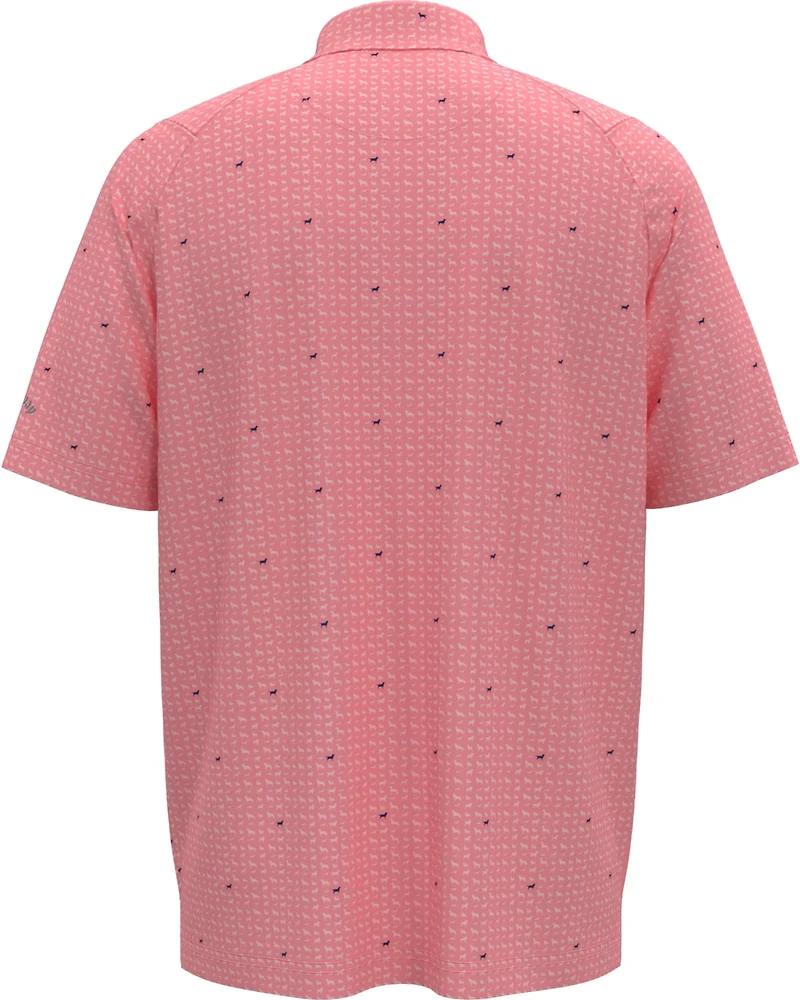Callaway Men's Doggy Print Polo Shirt