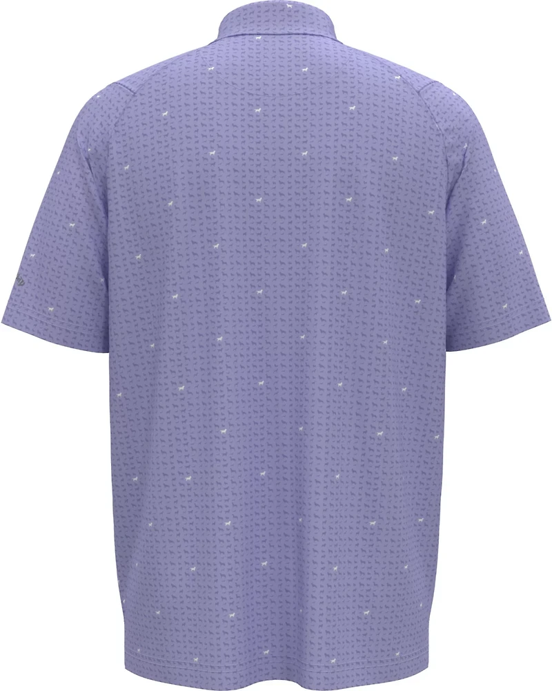 Callaway Men's Doggy Print Polo Shirt