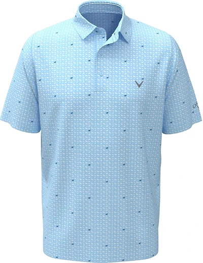 Callaway Men's Doggy Print Polo Shirt