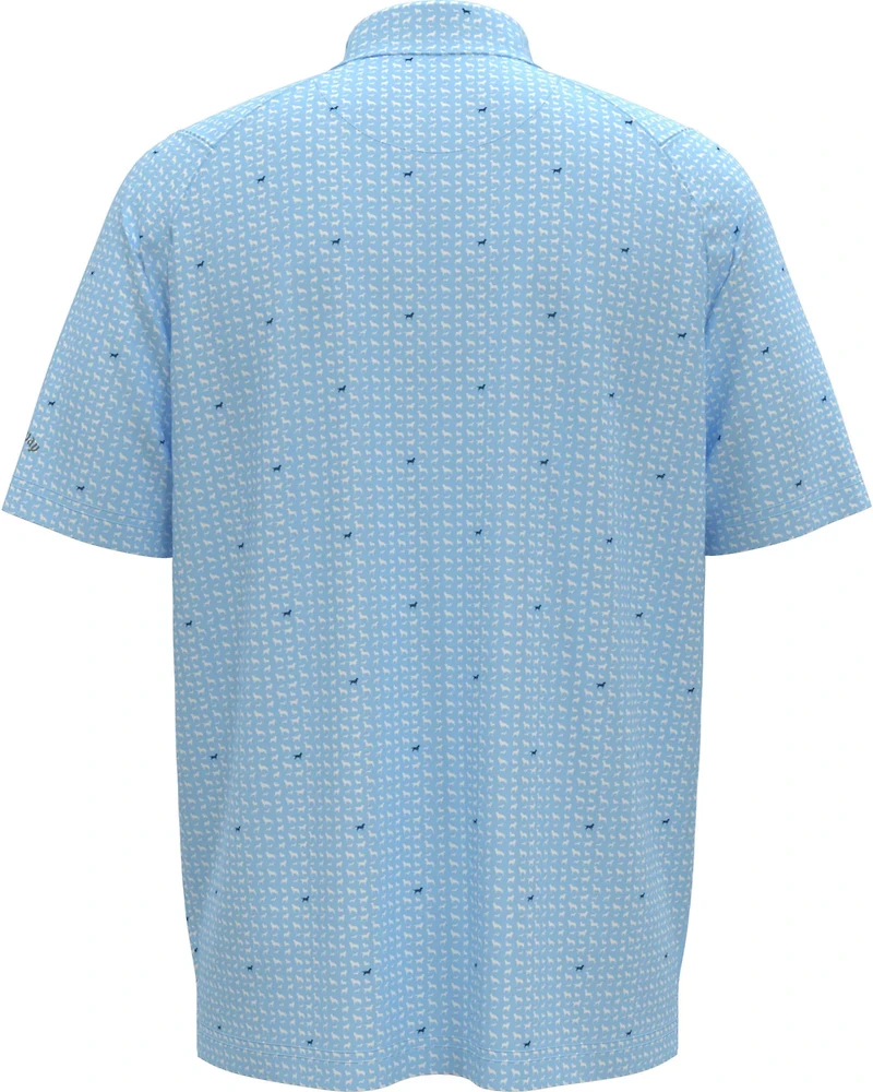 Callaway Men's Doggy Print Polo Shirt