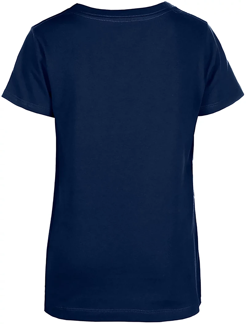 New Era Girls' Dallas Cowboys Flip Sequin T-shirt