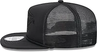 New Era Golfer Trucker Black on Black Panthers Cap