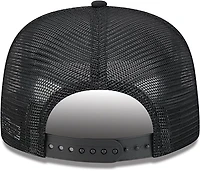 New Era Golfer Trucker Black on Black Panthers Cap