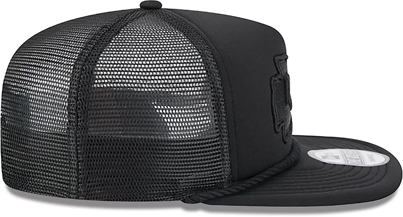 New Era Golfer Trucker Black on Black Chiefs Cap