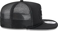 New Era Golfer Trucker Black on Black Chiefs Cap
