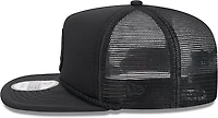 New Era Golfer Trucker Black Steelers Cap