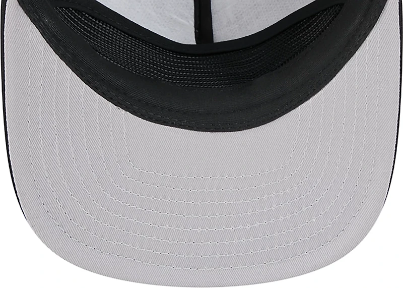 New Era Golfer Trucker Black Steelers Cap