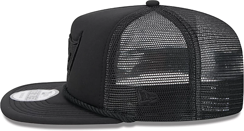 New Era Golfer Trucker Black Buccaneers Cap