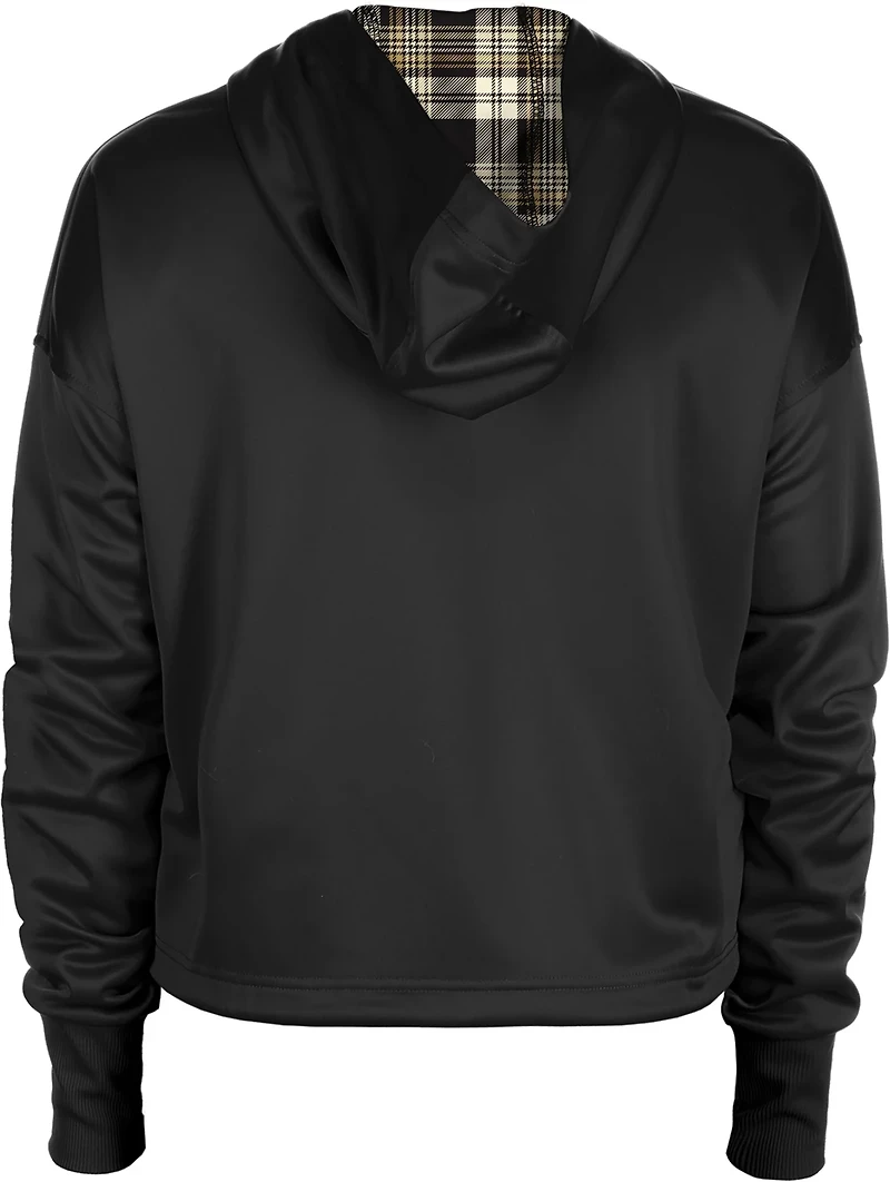 New Era Women's New Orleans Saints 1/4 Zip Pullover Hoodie