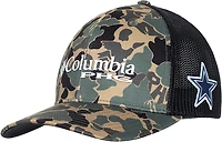 Columbia Sportswear Men's Dallas Cowboys Camo Mesh Ball Cap