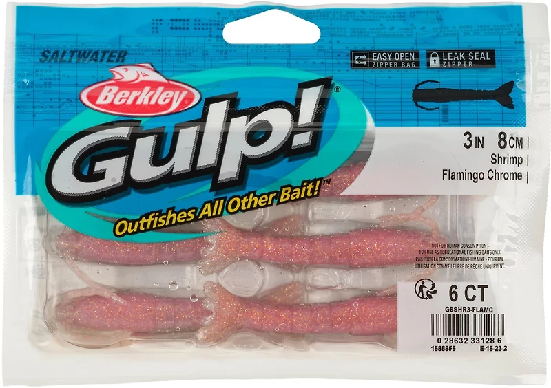 Berkley Gulp! Saltwater Shrimp Soft Baits -Pack