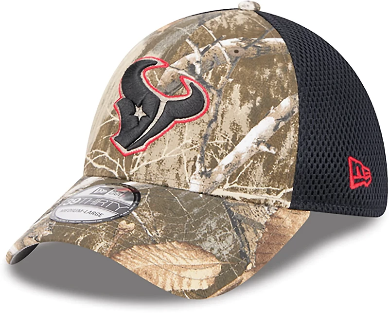New Era 3930 Neo Realtree Camo Texans Cap