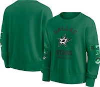 Fanatics Women's Dallas Stars Go Team Long Sleeve Crewneck Sweatshirt
