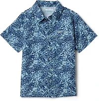 Columbia Boys’ PFG Slack Tide Camp Button-Down Graphic Shirt