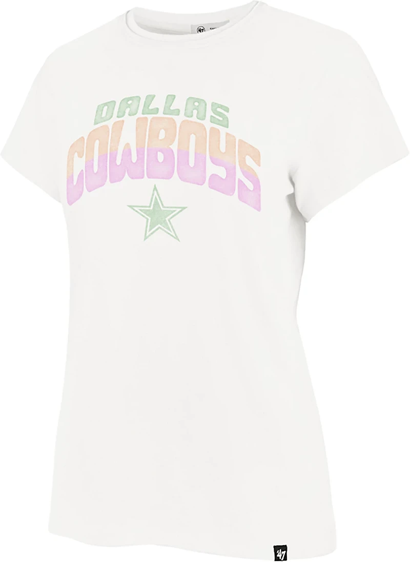 '47 Women's Dallas Cowboys Far Out Frankie Short Sleeve T-shirt