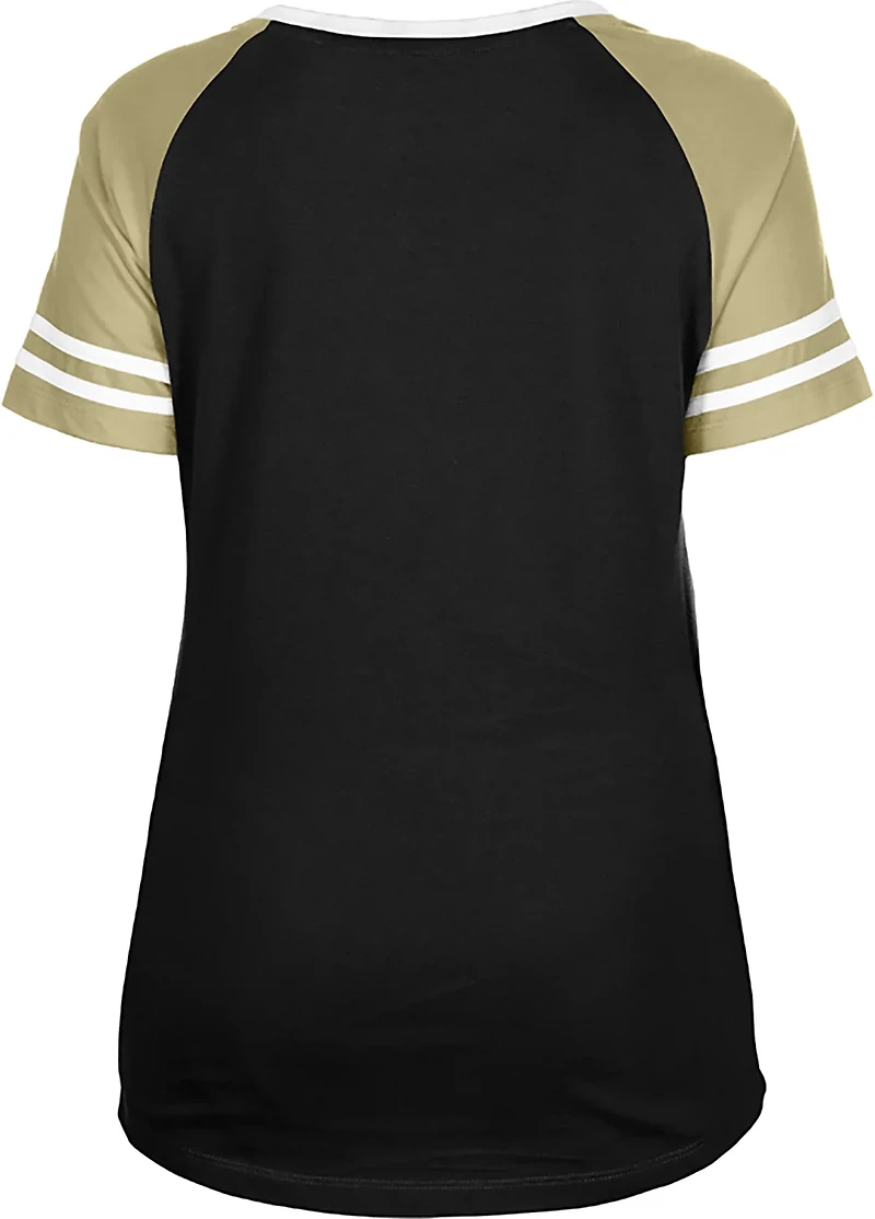 New Era Women's Saints Lace Scoop T-shirt