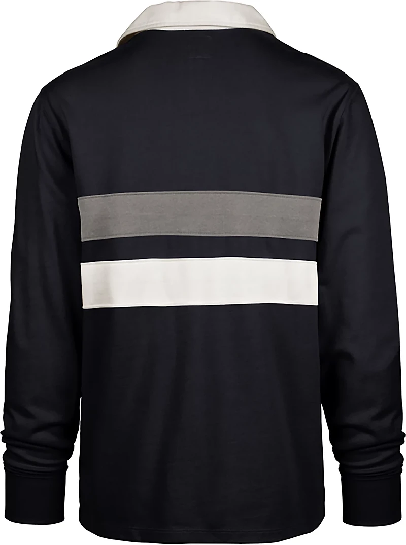 '47 Men's Dallas Cowboys Knox Thames Rugby Long Sleeve Polo Shirt