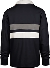 '47 Men's Dallas Cowboys Knox Thames Rugby Long Sleeve Polo Shirt