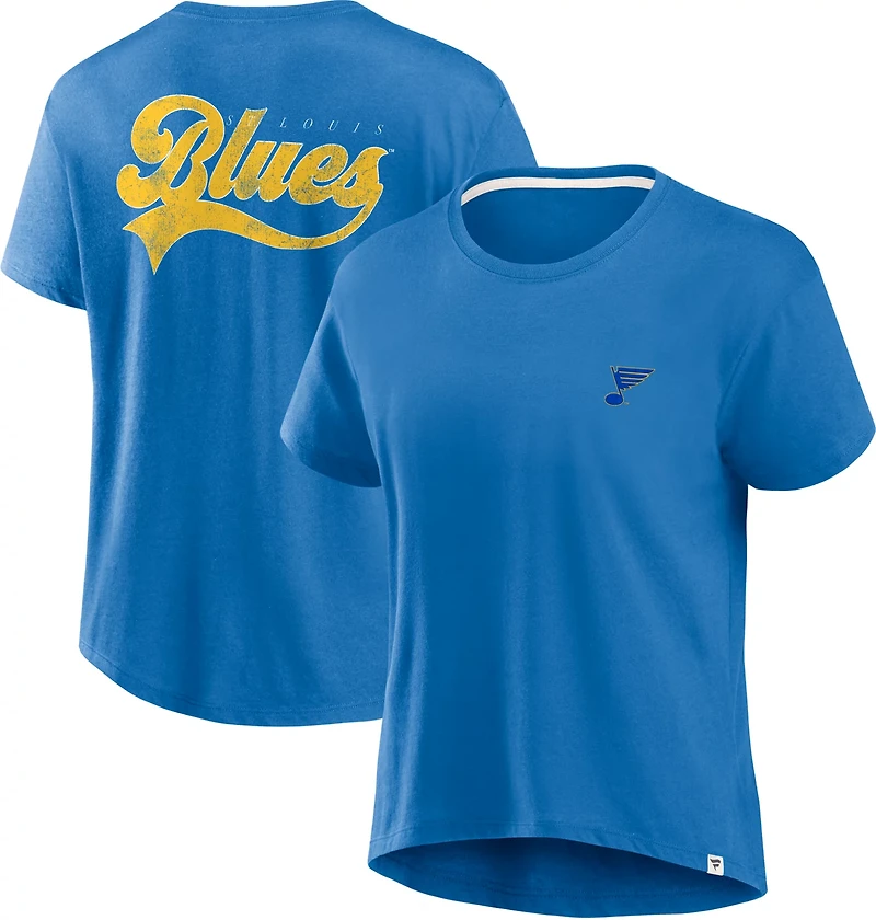 Fanatics Women's Blues Spirited T-shirt