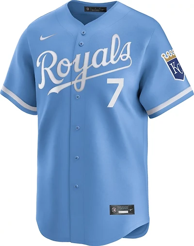 Nike Men's Kansas City Royals Bobby Witt Jr. Limited Name and Number Alternate Jersey
