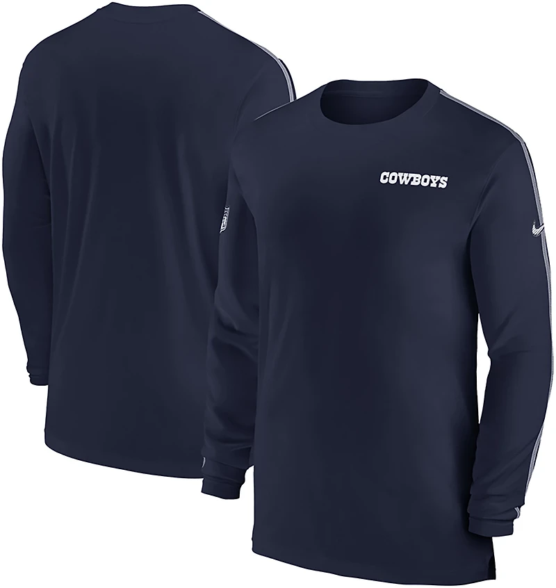 Nike Men's Dallas Cowboys UV Coach Long Sleeve T-shirt