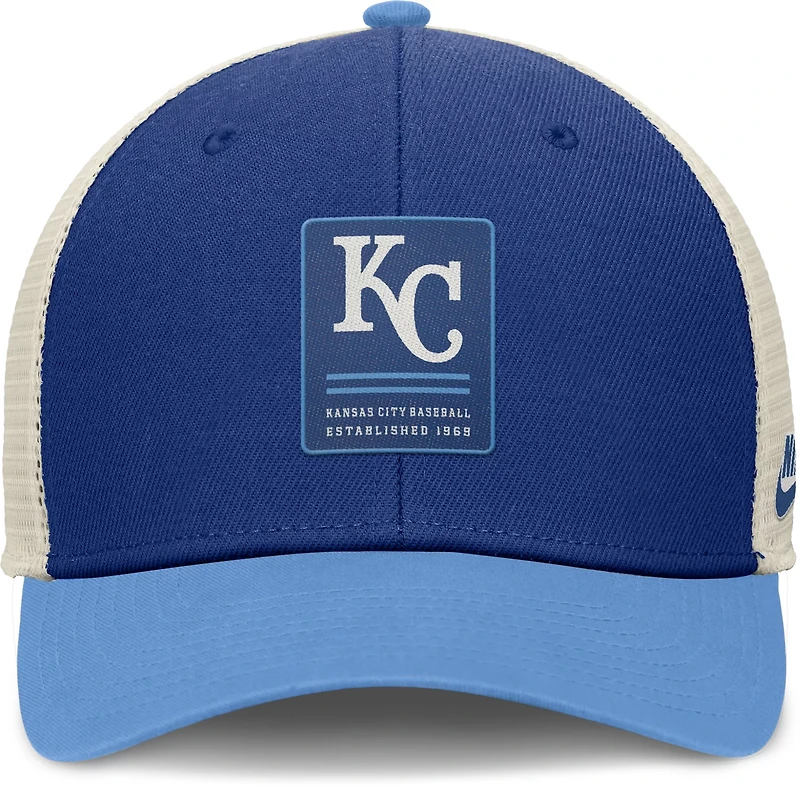 Nike Men's Kansas City Royals Rise Primetime Structured Stretch Cap