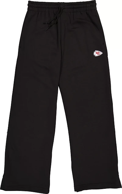 New Era Women's Kansas City Chiefs Wide Leg Fleece Pants