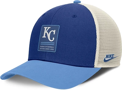 Nike Men's Kansas City Royals Rise Primetime Structured Stretch Cap