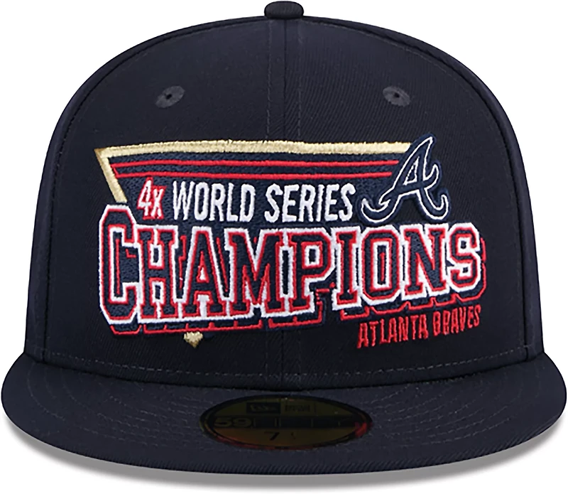 New Era Men's Atlanta Braves Throwback Champs 59FIFTY Cap