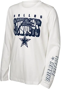 Outerstuff Youth Dallas Cowboys Into the Mix 3-in-1 Combo T-shirt