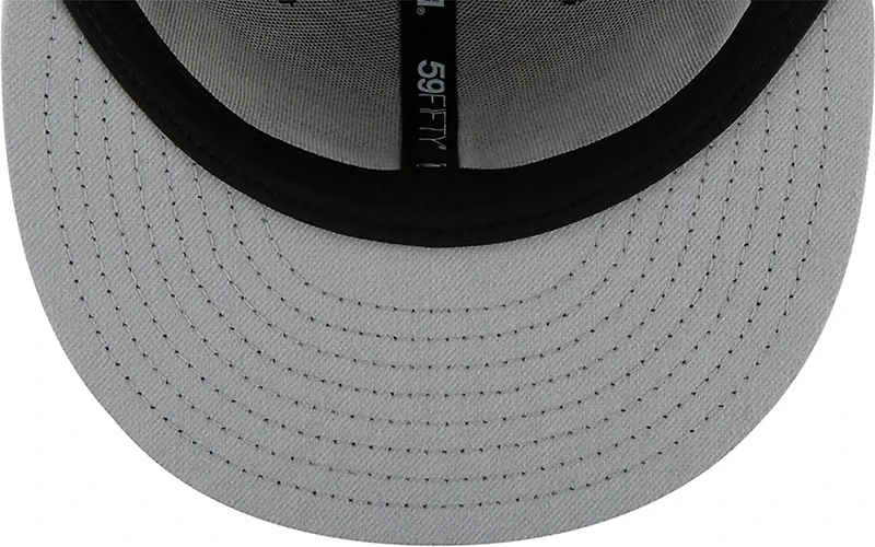 New Era Men's Tampa Bay Rays Black on Black Fitted 59FIFTY Cap