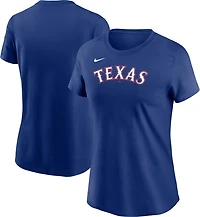 Nike Women’s Texas Rangers Fuse Wordmark Graphic T-shirt