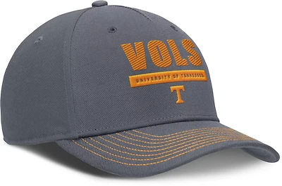 Nike Adults' University of Tennessee Rise Structured Adjustable Cap