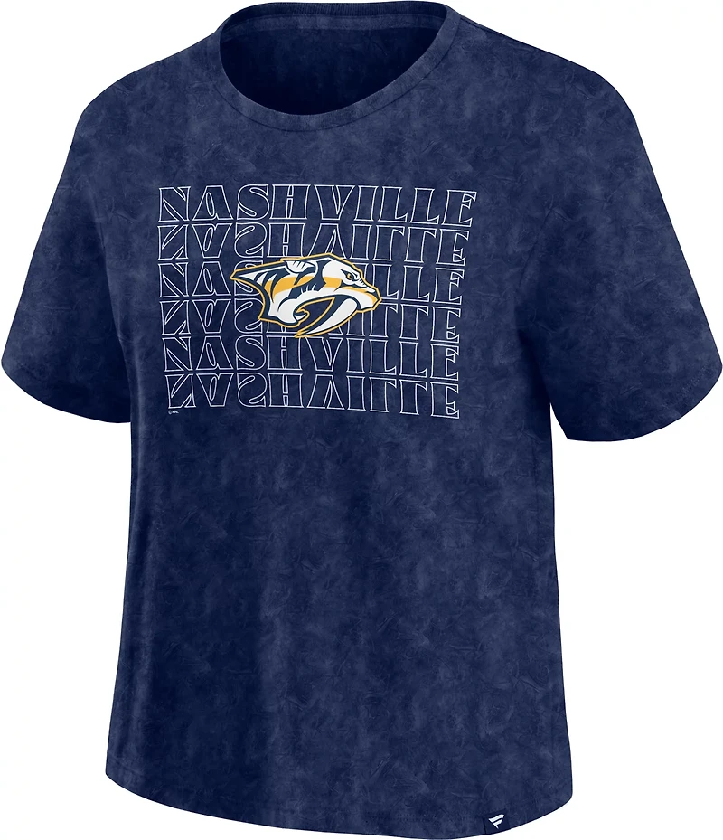 Fanatics Women's Predators Faded T-shirt