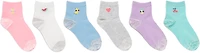BCG Youth Fresh Squeezed Quarter Socks 6-Pack