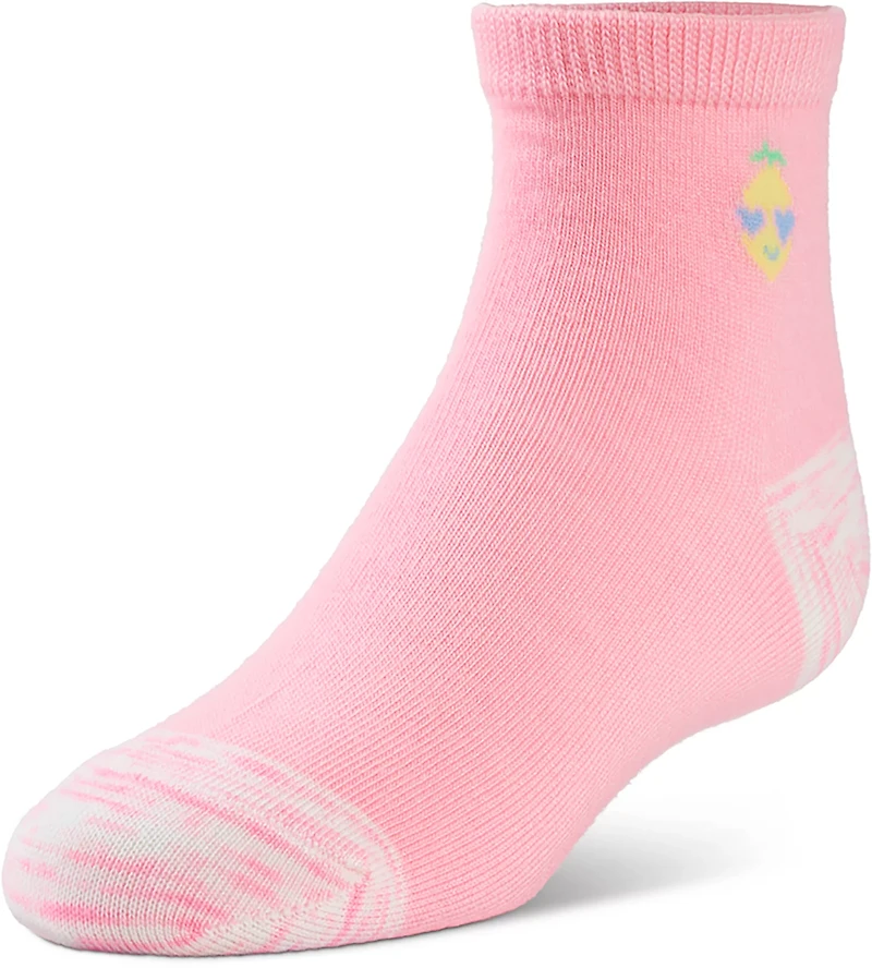 BCG Youth Fresh Squeezed Quarter Socks 6-Pack