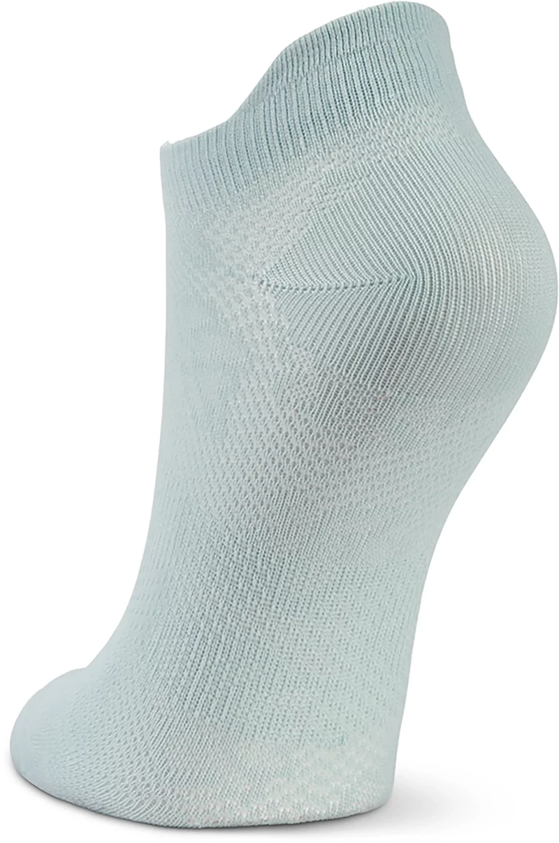 BCG Floral Mesh No Show Socks 6-Pack