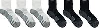 BCG Bamboo Ricochet Quarter Socks 6-Pack
